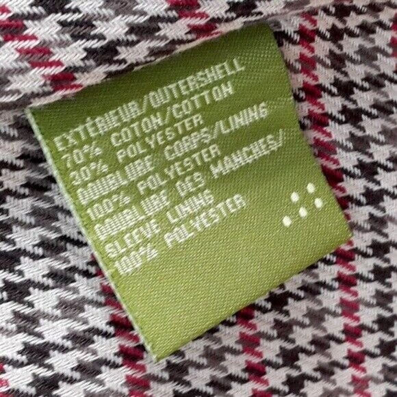 Söia & Kyo Short Trench Coat Black XS DoubleBreast Convertible Collar Lined - Picture 11 of 12